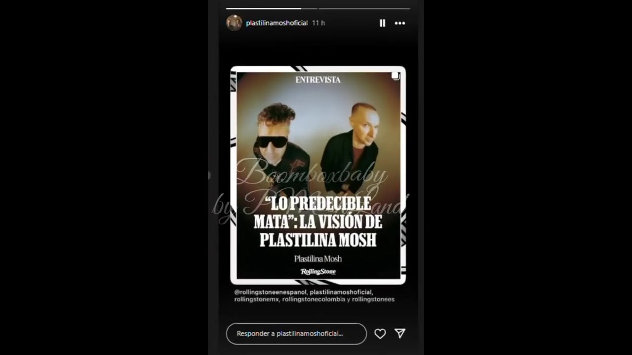 Reels Jonaz - CuandoLaMúsica de #PMOSH SeApodera d LaBoda / reportaje RollingStone promociones2025