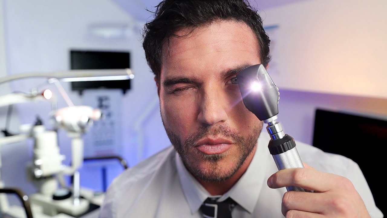 ASMR| Dark Room OPTICAL EXAM (Eye Doctor Roleplay)