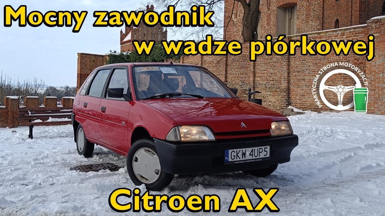 Citroen AX -mocny zawodnik w wadze piórkowej