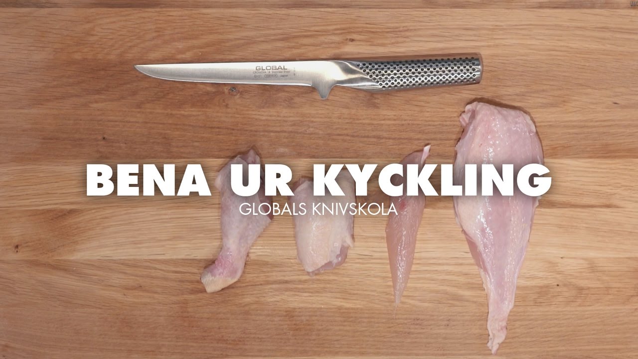 Globals knivskola: Bena ur kyckling