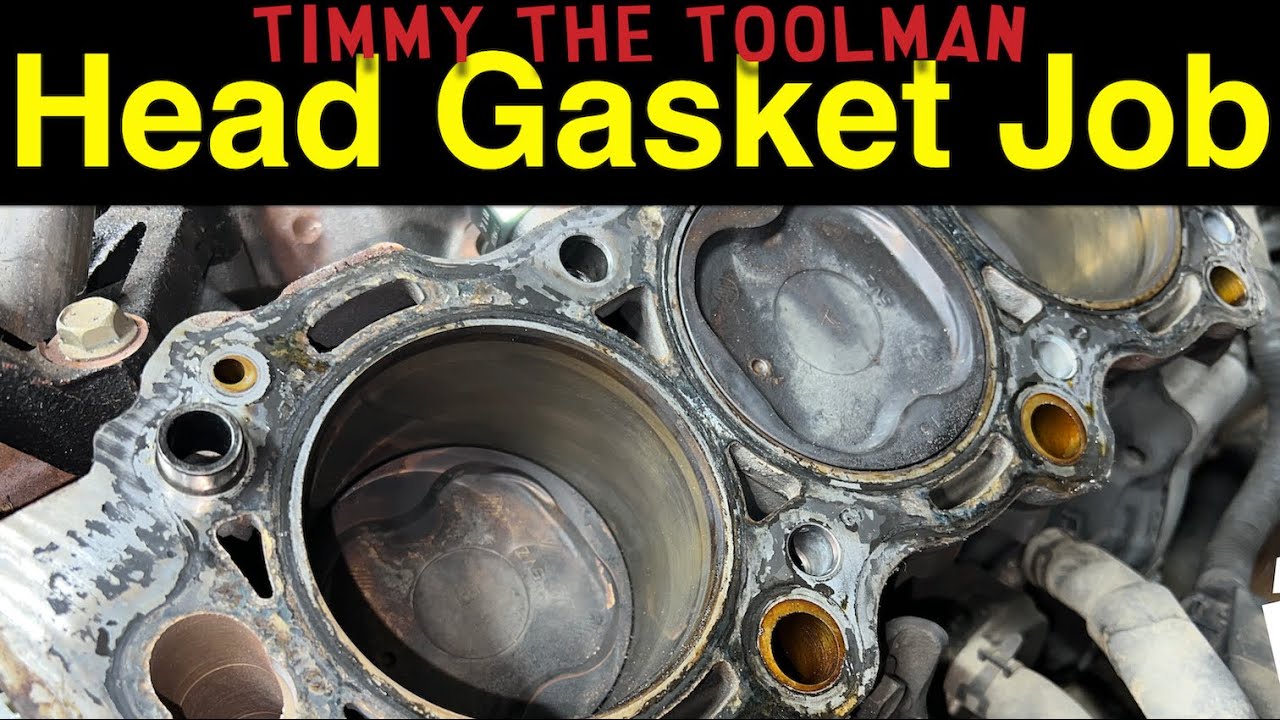 Engine Head Gasket / Cracked Head Repair (Toyota 3.4L V6 5VZ-FE ) - Part 6