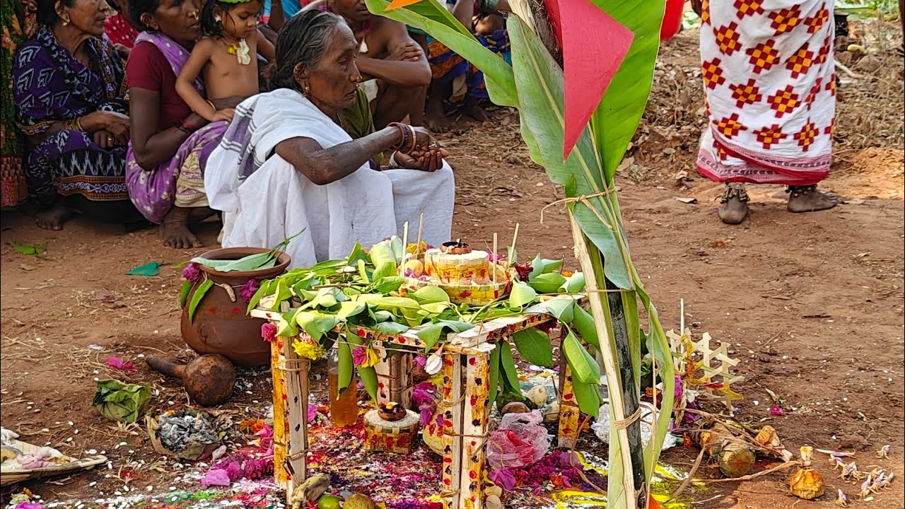 ଅନନ୍ୟ ଆଦିବାସୀ ପାରମ୍ପରିକ ପୂଜା 