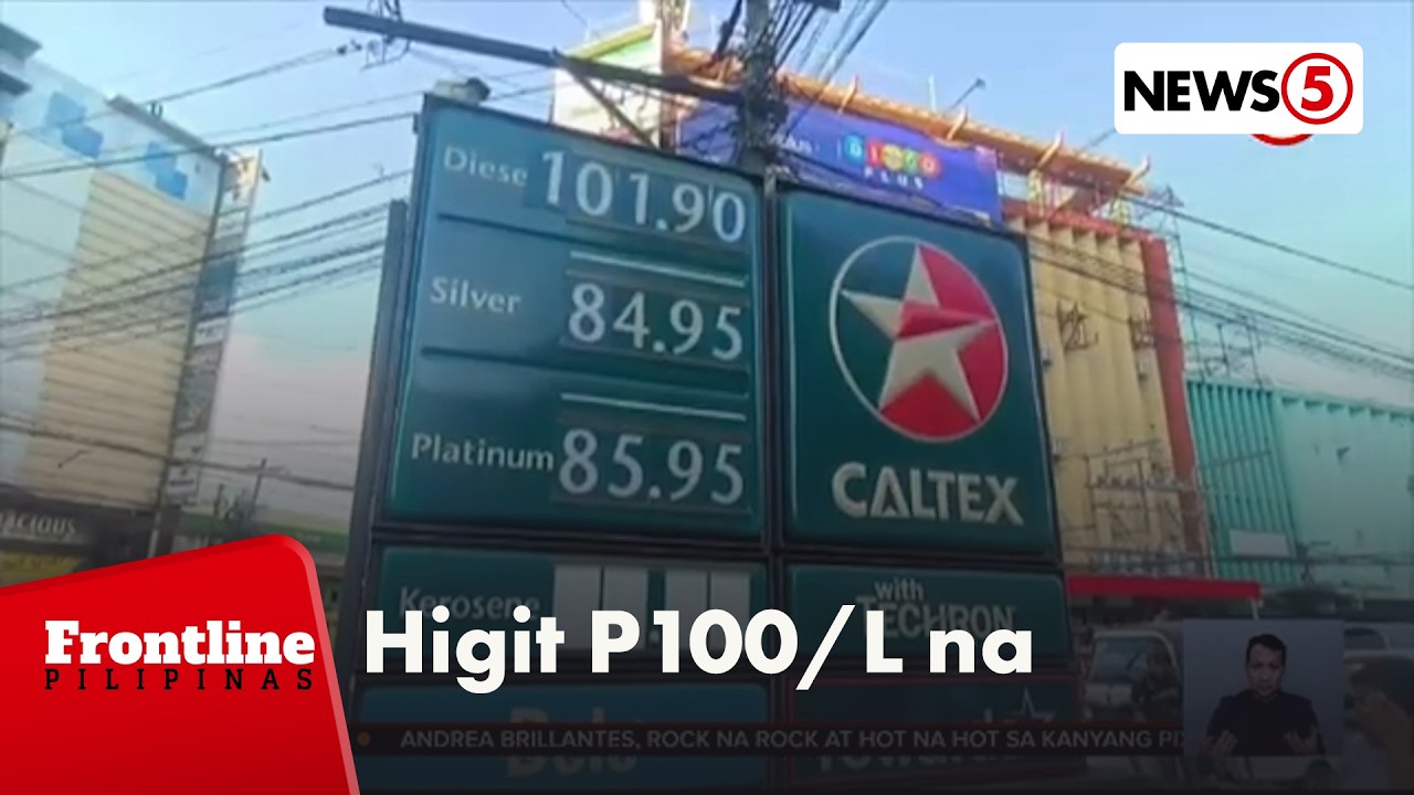 Presyo ng petrolyo sa Zamboanga City, higit P100/litro na | Frontline Pilipinas