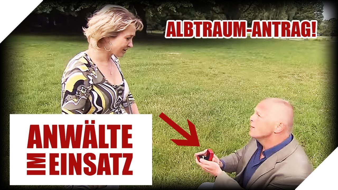 ALBTRAUM-ANTRAG💔​😱​💍​ Boris wird beim Heiratsantrag gekorbt | 1/2 | Anwälte im Einsatz SAT.