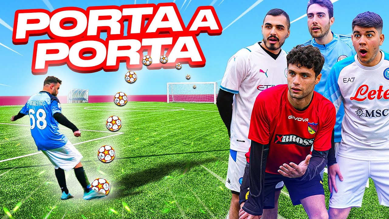 ⚽ PORTA a PORTA FOOTBALL CHALLENGE! 🔥