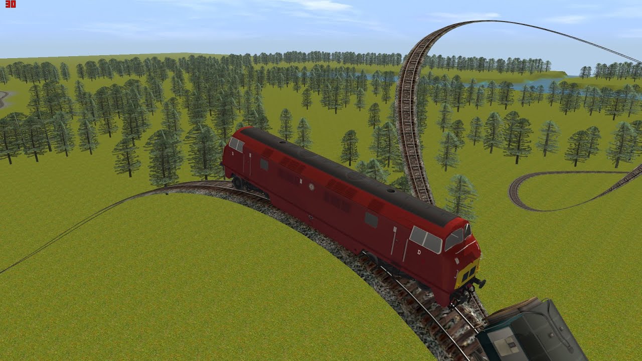 Crazy Coaster Trainz 2012  LOCO TV UK
