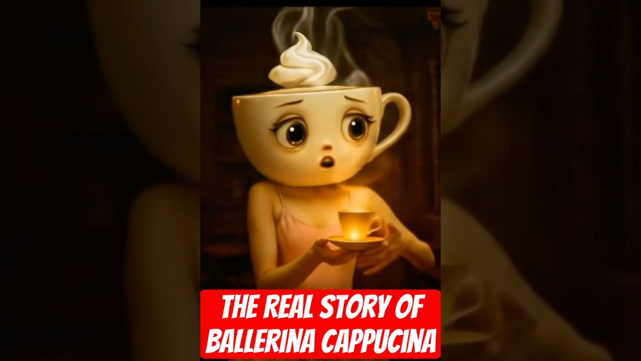The Real Story of Ballerina Cappuccina! #ballerinacappuccina #tungtungtungsahur #viral #explained