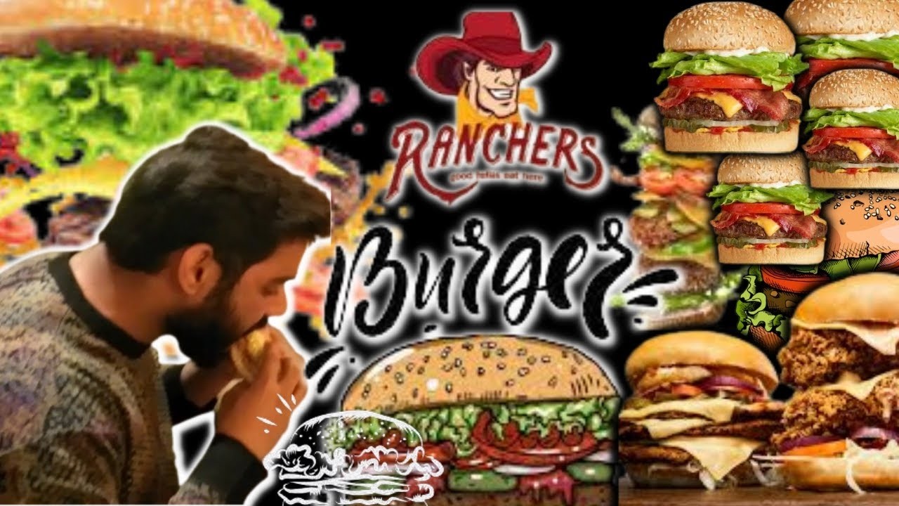 Cheesy Beef Burger in Faisalabad, Visiting Ranchers, Faisalabad, Treat from Munib