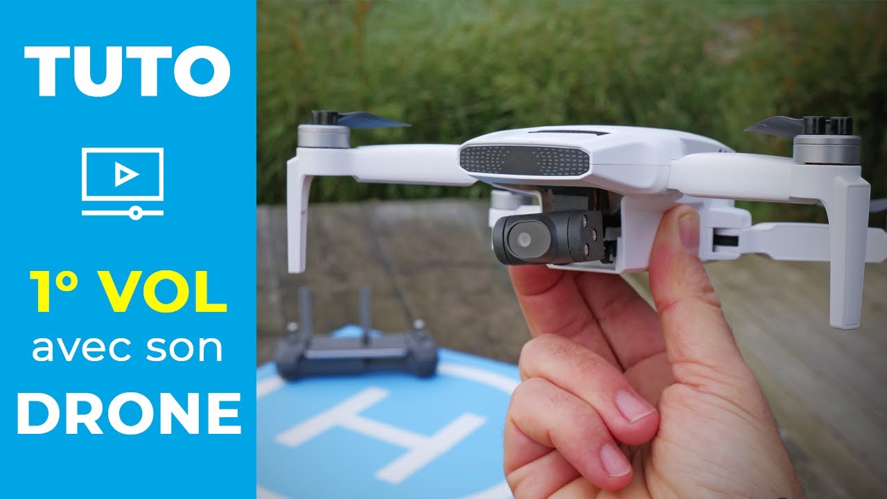 TUTO PREMIER VOL avec son DRONE