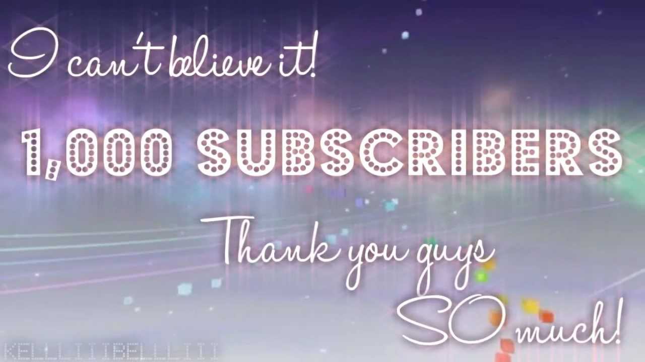 ►Downloads, Gifts, and Links for You || 1,000 SUBSCRIBERS
