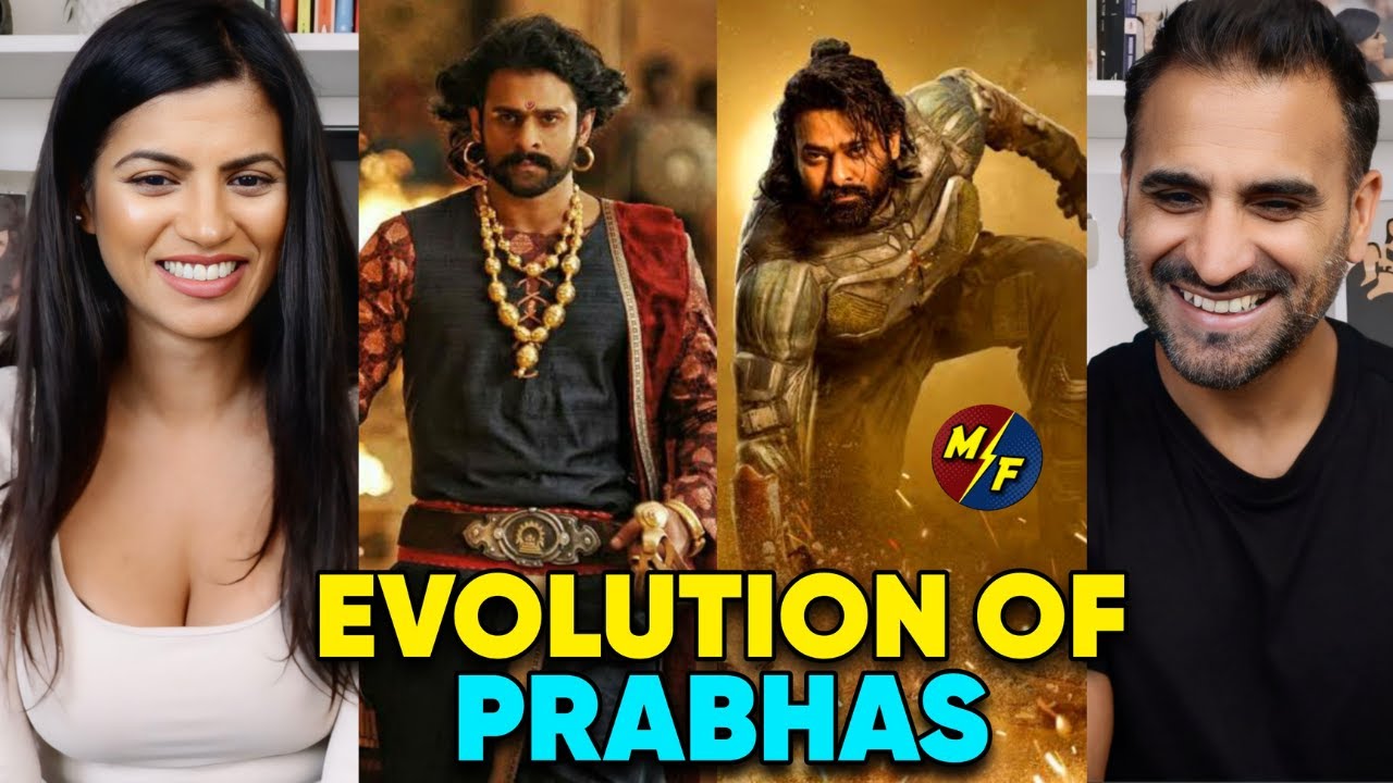 Evolution of Prabhas (2002-2024) • From Eeswar to Salaar to Kalki 2898 AD | Rewind Stars - Reaction