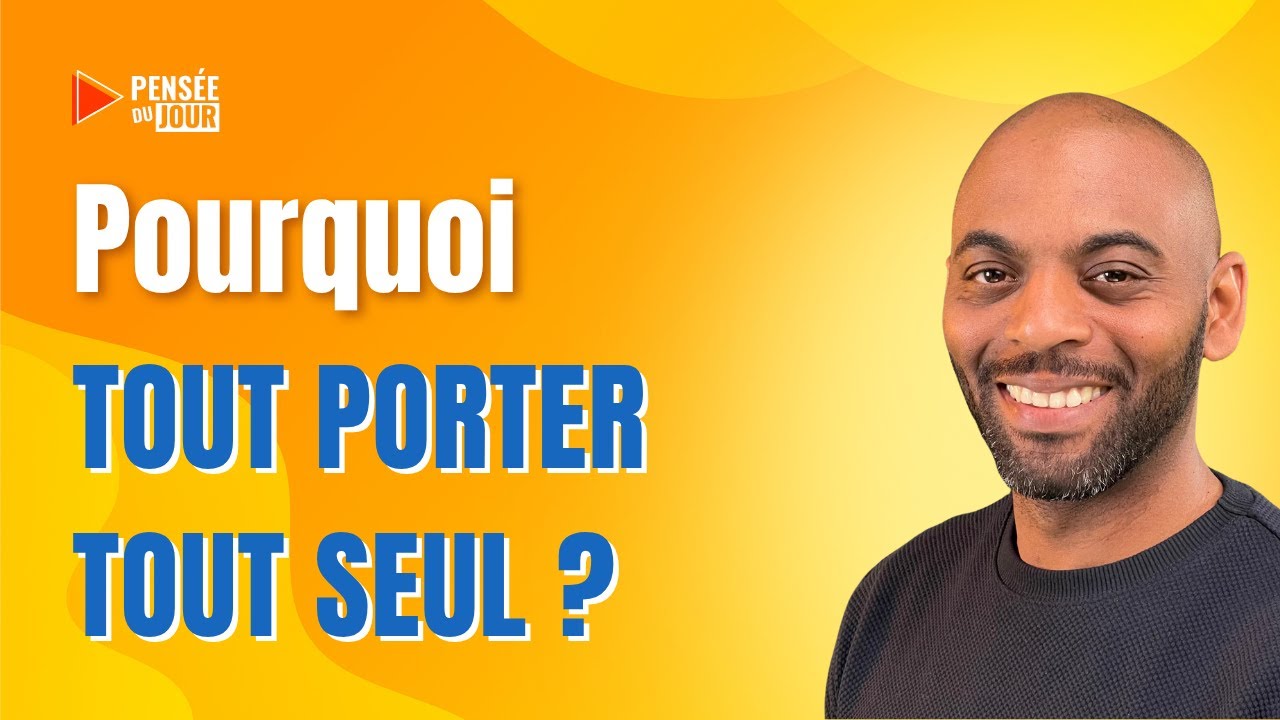 Pourquoi tout porter seul ? | Pens&eacute;e du Jour ✅ | #adventisteffn 🙏🏼
