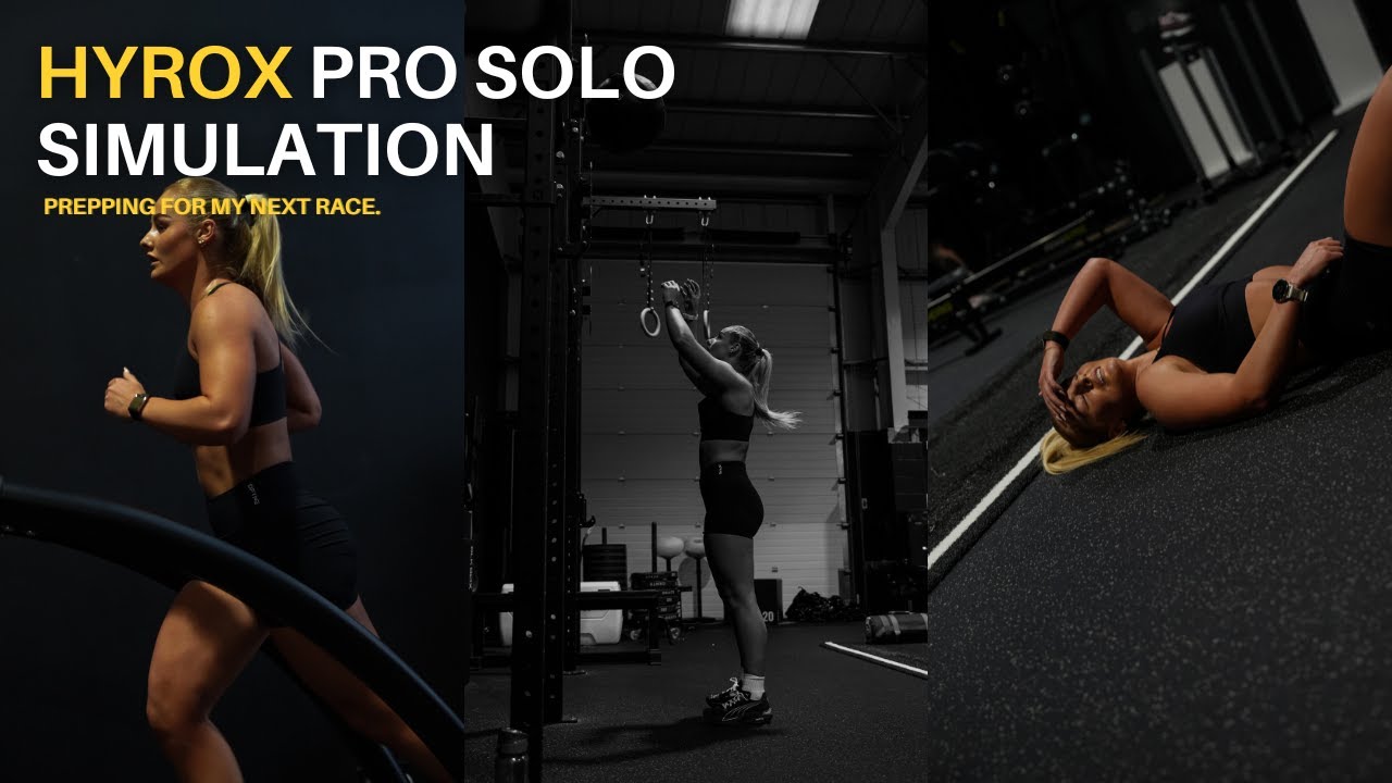 HYROX PRO SOLO SIMULATION | RACE DAY PREP