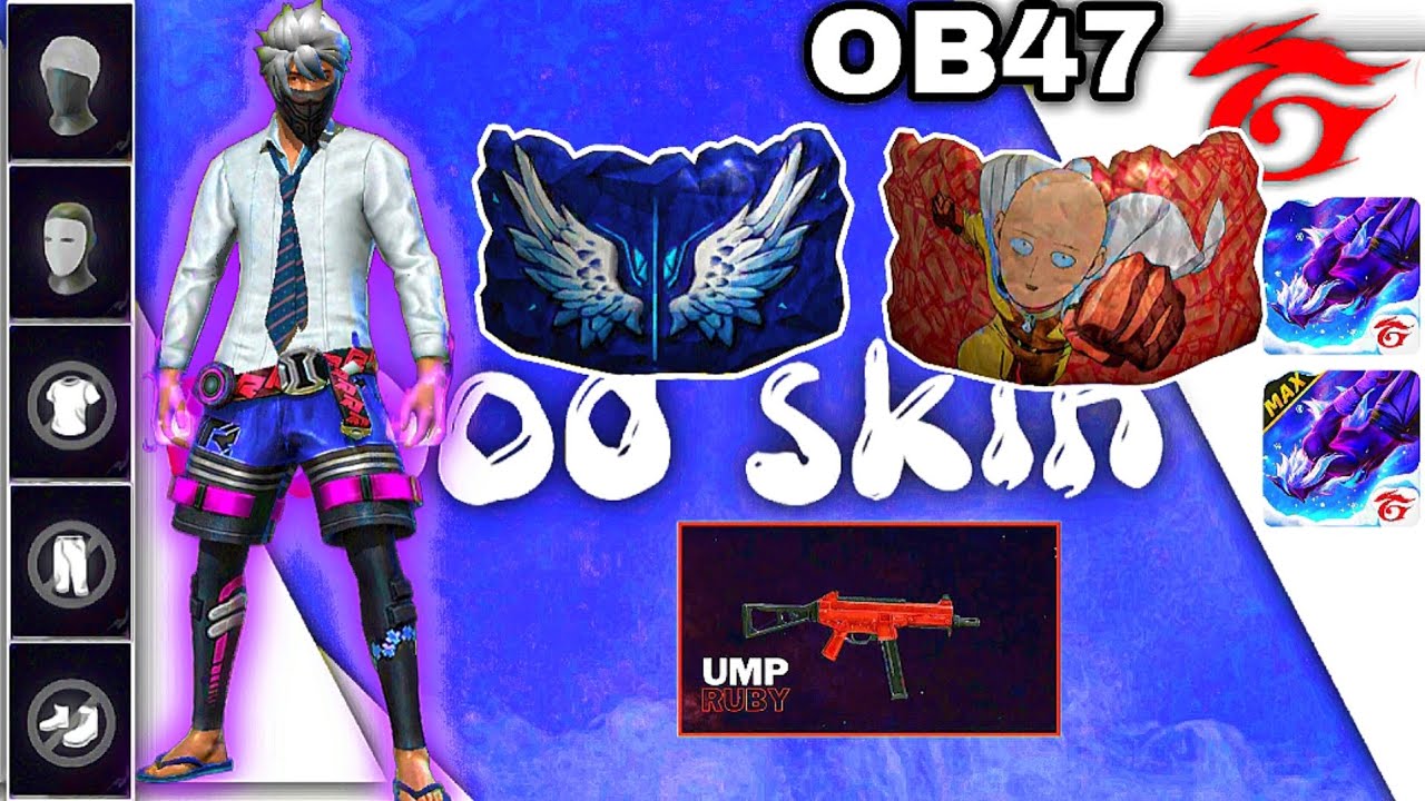 MOD SKIN PRO PLAYER V91 FREE FIRE OB47