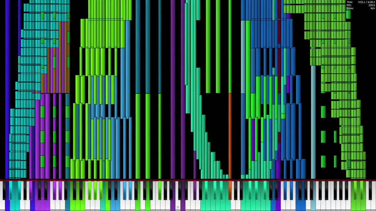 [Black MIDI] Tau - 6.28 Million Notes - Desktop Run
