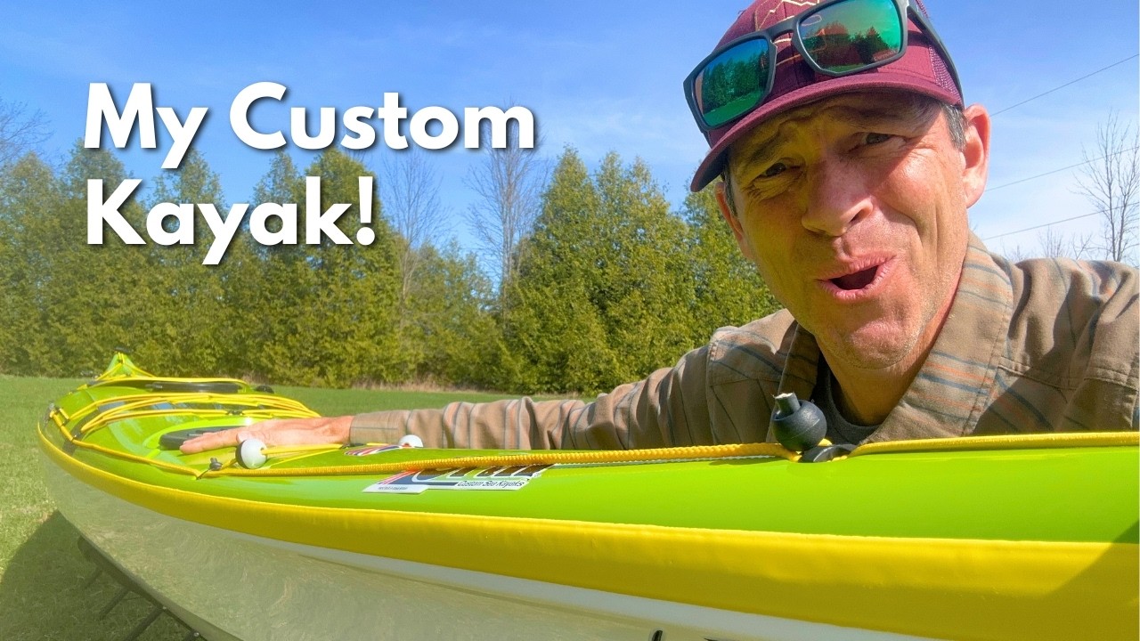 This is What a Custom Kayak Looks Like!!  | P&H Volan 162 Kayak Review