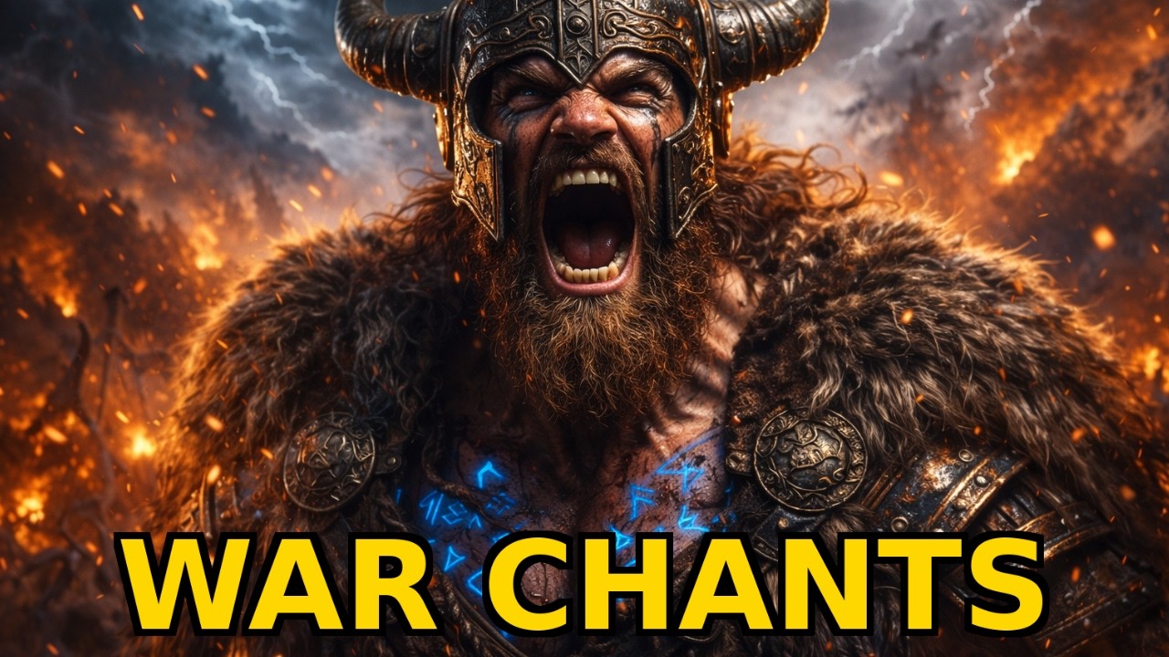 AGGRESSIVE VIKING WAR MUSIC ⚔️ Workout Chants for Gym & Battle (With Lyrics)