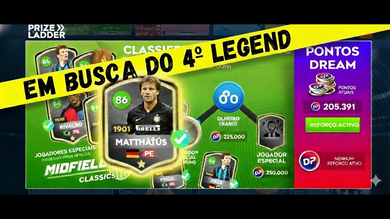 🎮🔥 EM BUSCA DO 4⁰ LEGEND E BATE-PAPO COM OS INSCRITOS | DREAM LEAGUE SOCCER 26