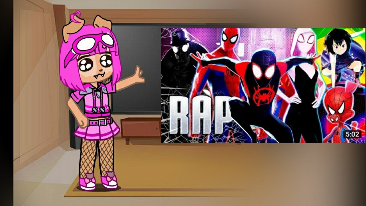 patrulha canina react rap do aranhaverso gacha Club papyrus da  batata