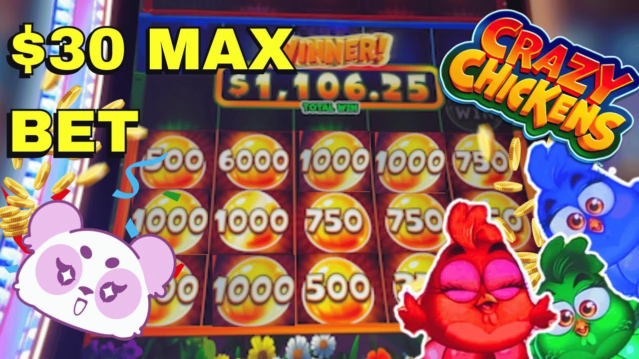 $30 Max Bet: How Many Jackpots Can We Get? | Crazy Chickens Gambling