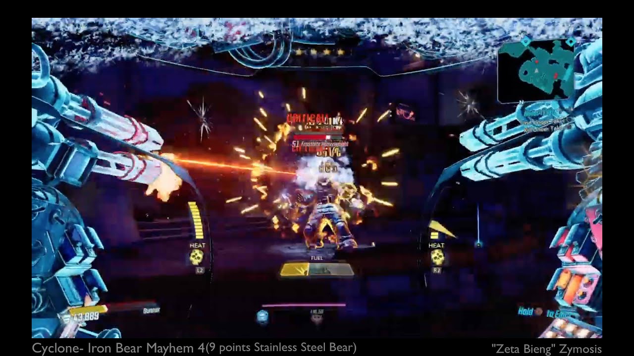 Borderlands 3- Moze Iron Bear Build! (Mayhem 4)