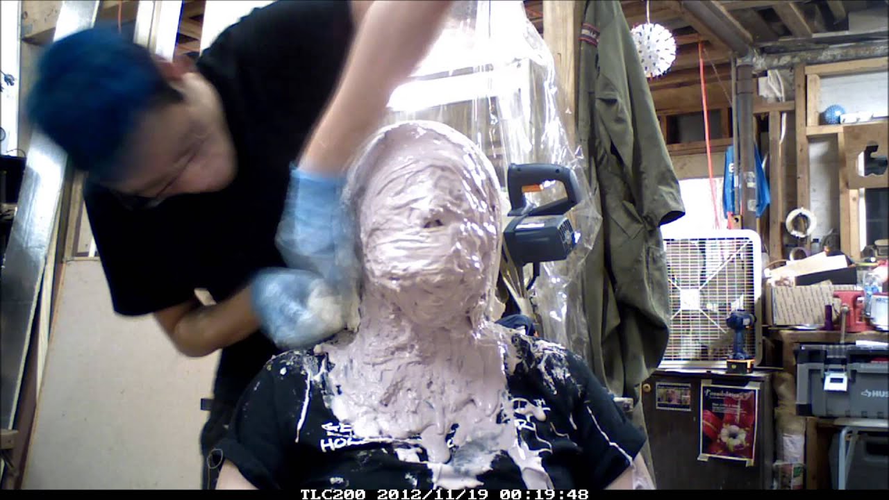 Lifecasting Faces and Heads - Time Lapse