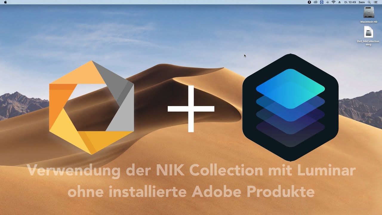 Installation und Verwendung der NIK Collection mit Luminar ohne Installation von Adobe Photoshop