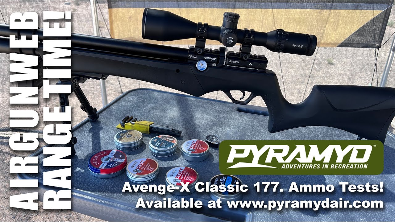 Avenge-X Classic .177 Testing some Pellets and Slugs. Let’s see how this goes!