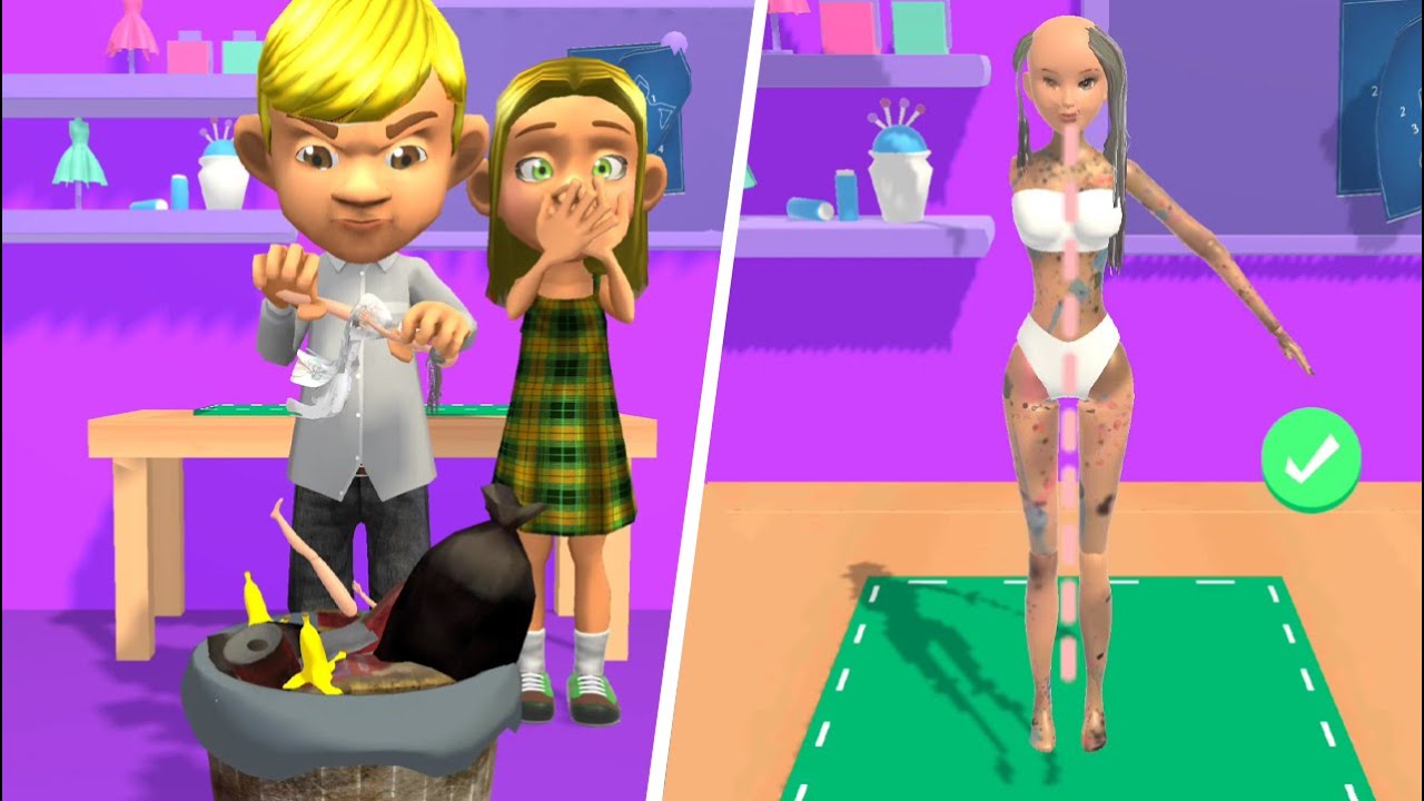 Doll Makeover 👸👗💄 NEW LEVELS!! All Levels Gameplay Android,ios