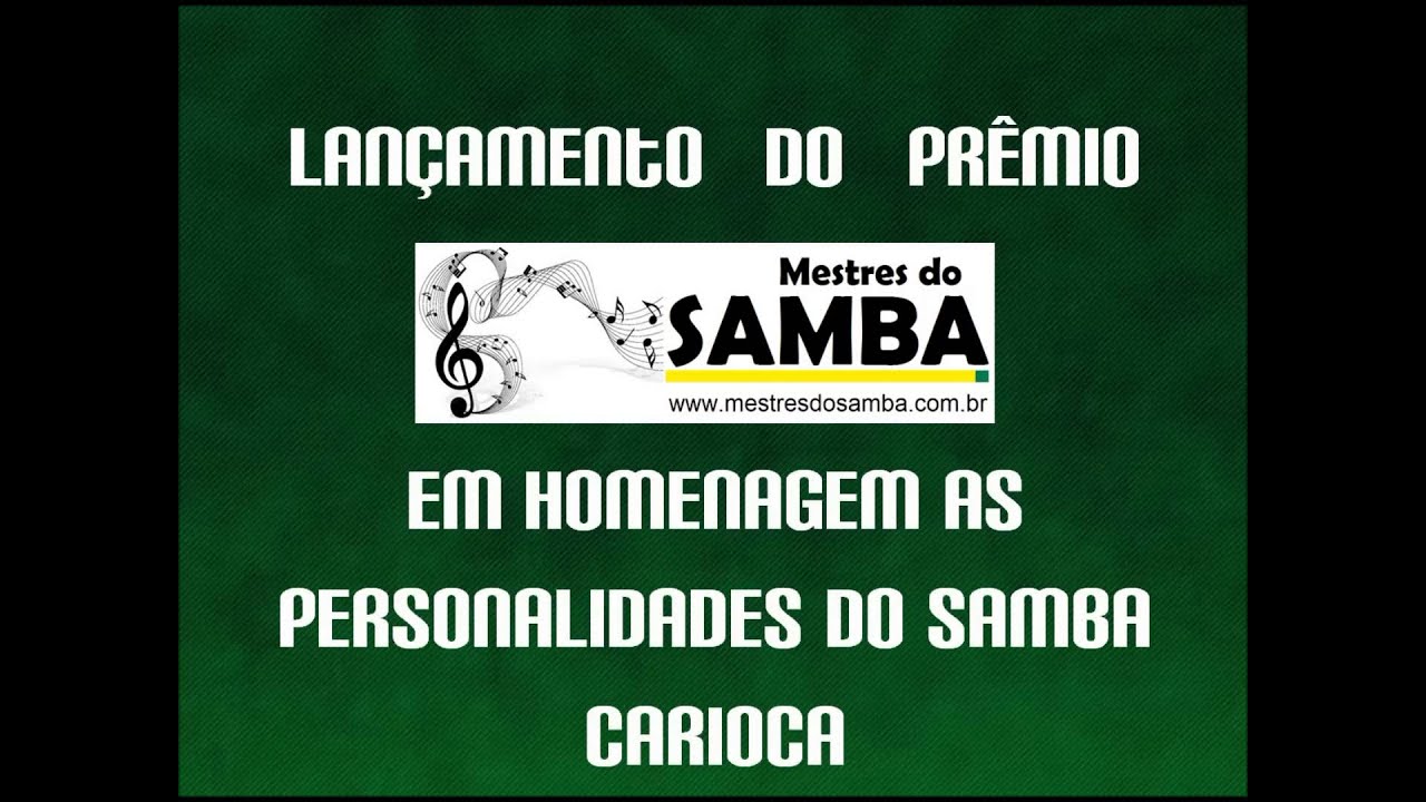 Premio Mestres do Samba 2014