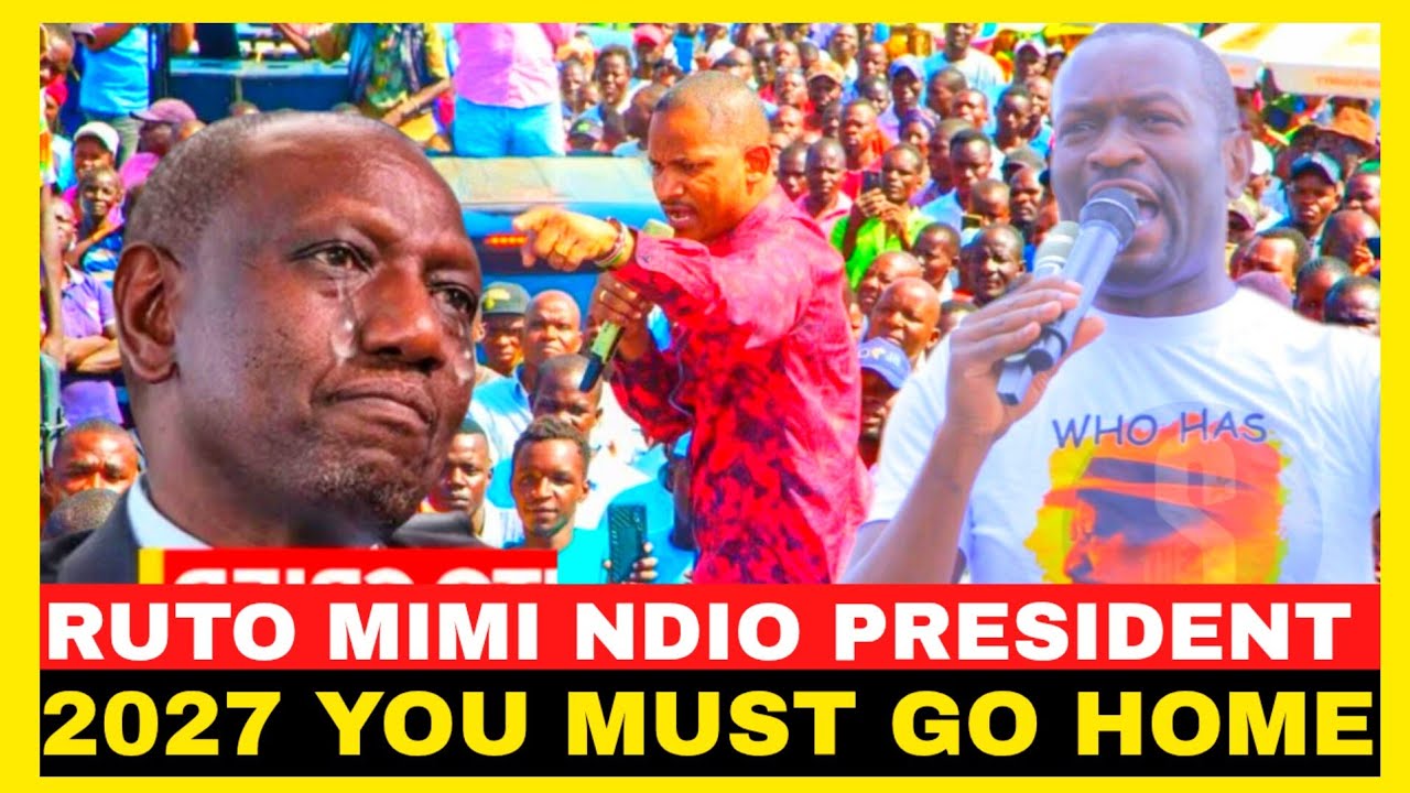 RUTO MIMI NDIO PRESIDENT!!BABU OWINO SAYS 