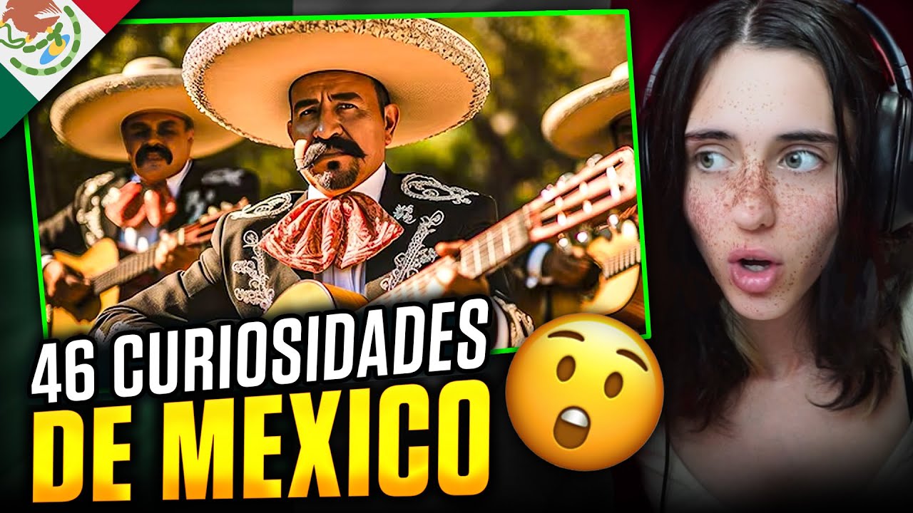 ESPAÑOLA REACCIONA 😨 46 curiosidades que NO sabías de MÉXICO 🟢⚪🔴 EPICO