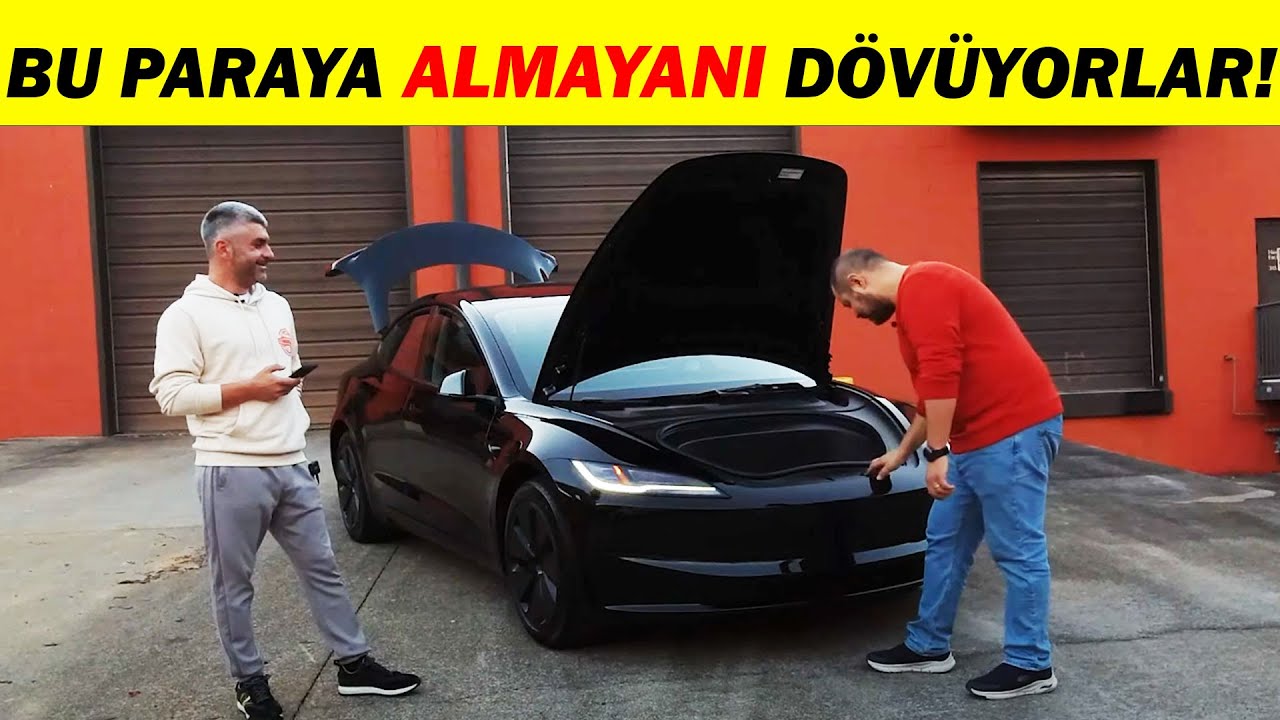 Tesla Model 3 | Kendi Kendine Otoparktan Ayağınıza Kadar Gelen Otomobil