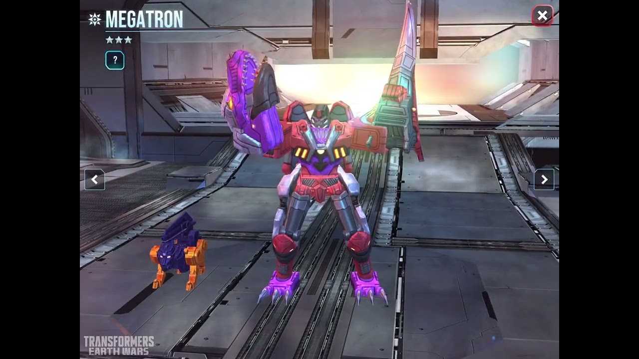 Transformers Earth Wars: ALL MEGATRONS + Galvatron