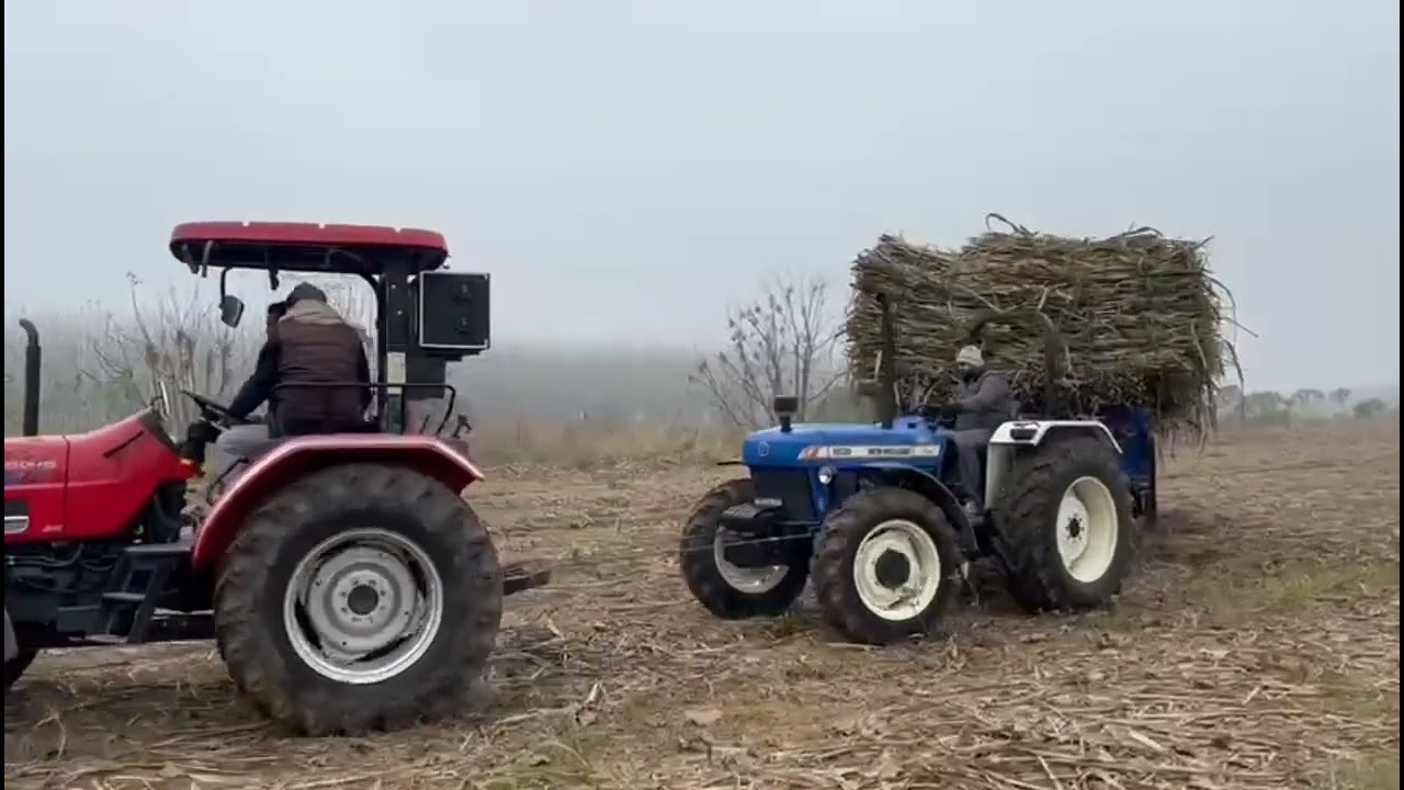 New Holland 5620//Arjun 605@kalamahalvlogs 