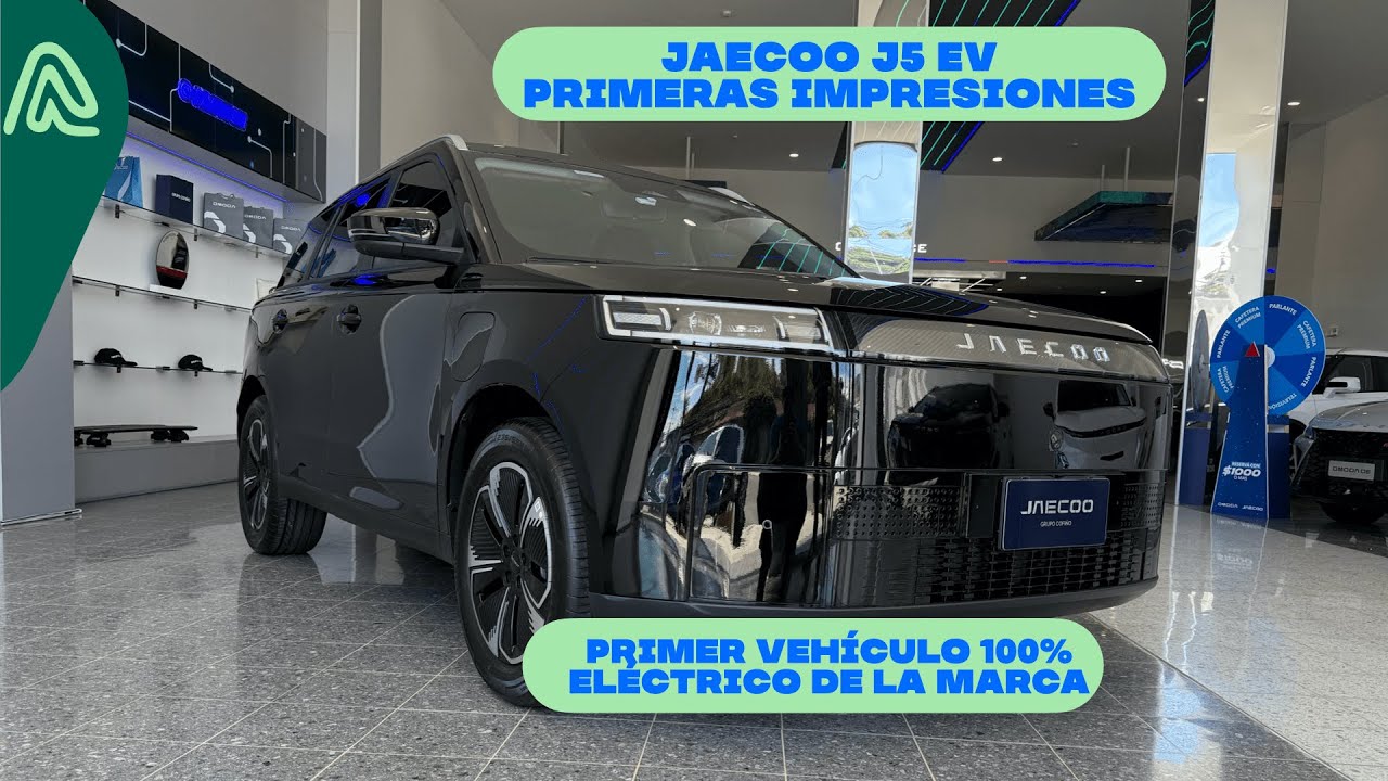 Primeras impresiones con el Jaecoo J5 EV | Desde $29990 con ACC-6 bolsas de aire-400km wltp