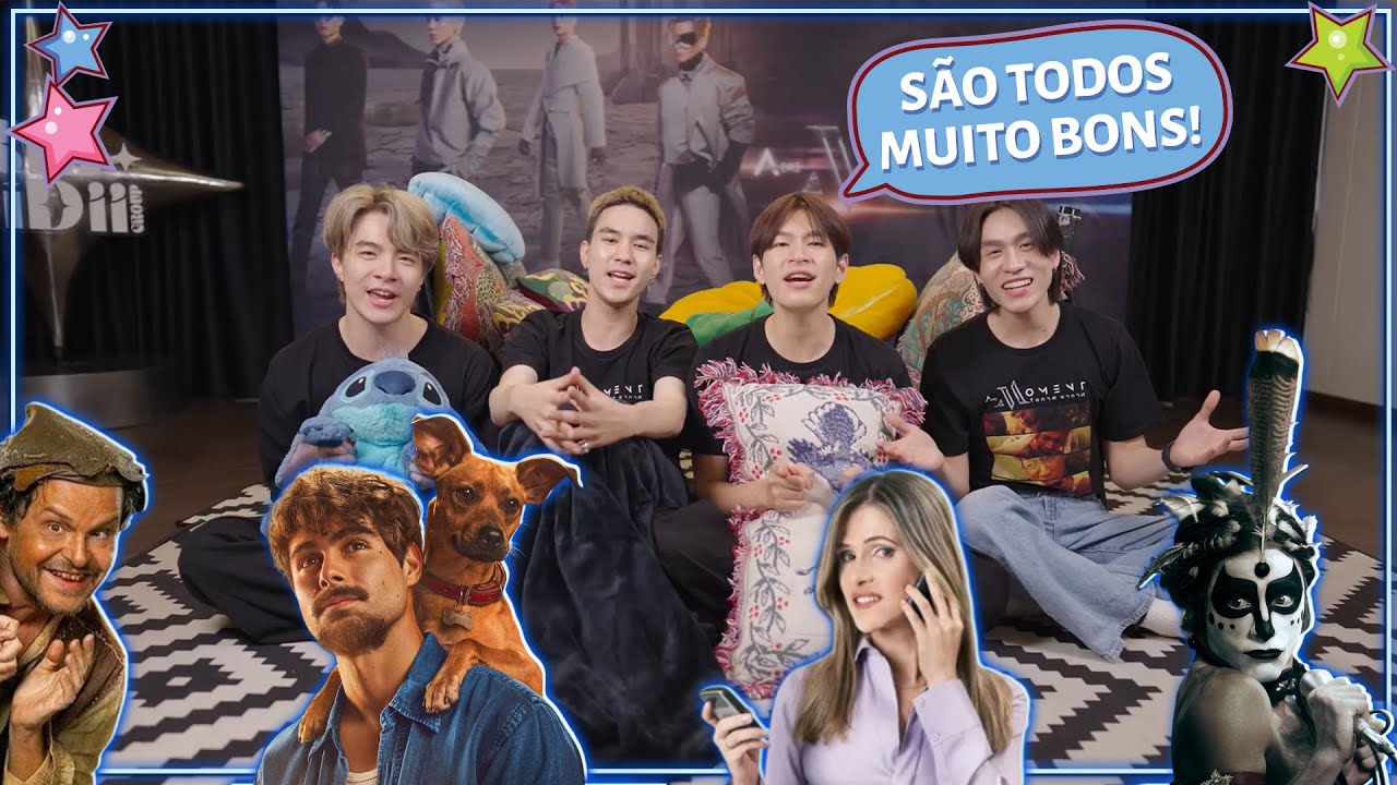 ATORES DE BL TAILANDÊS REAGEM A FILMES BRASILEIROS (COM A(IR) MOMENT)