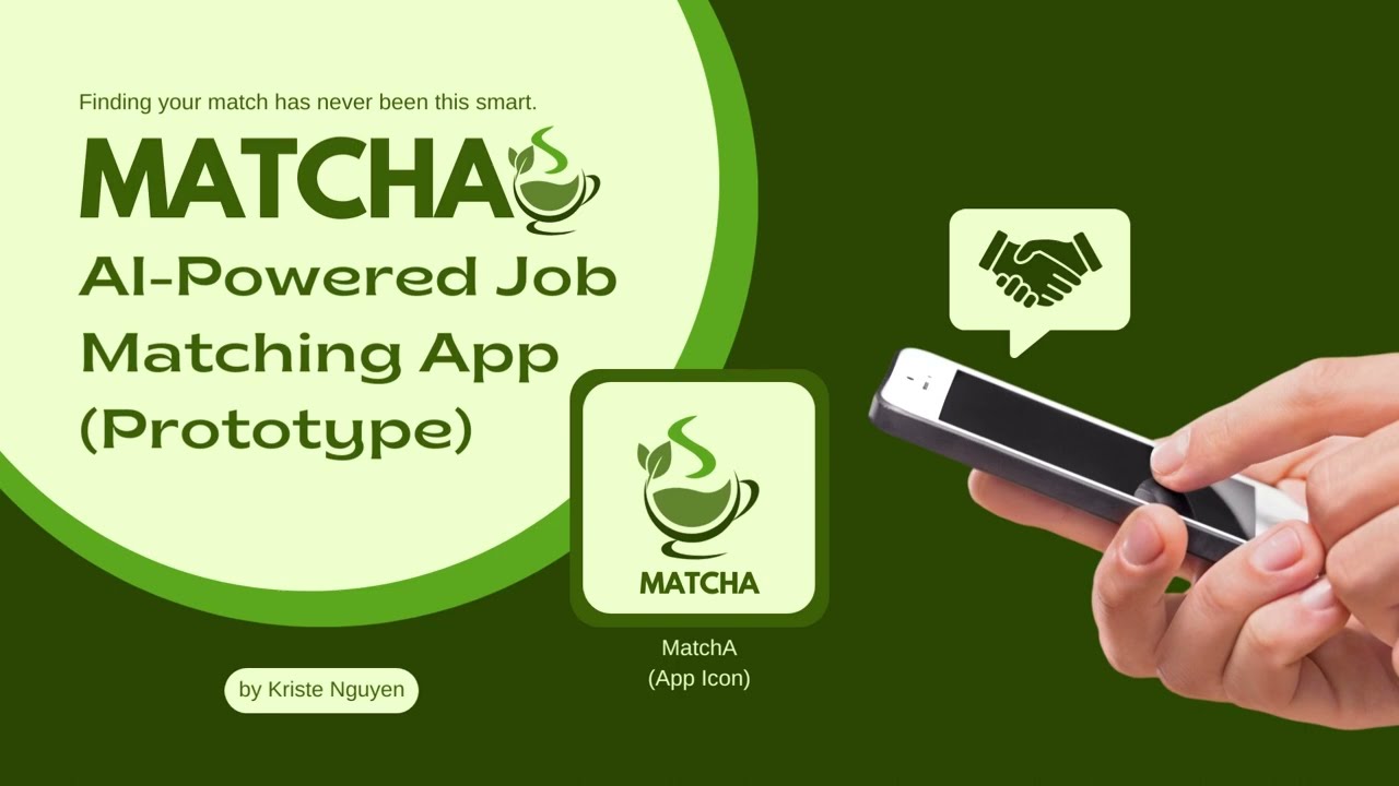 MATCHA App Prototype Demo