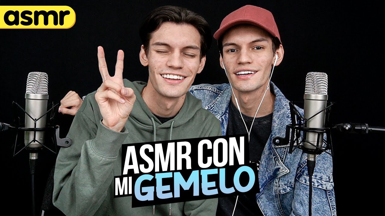 ASMR con hermano GEMELO *mouth sounds y más | ASMR Español | Mol