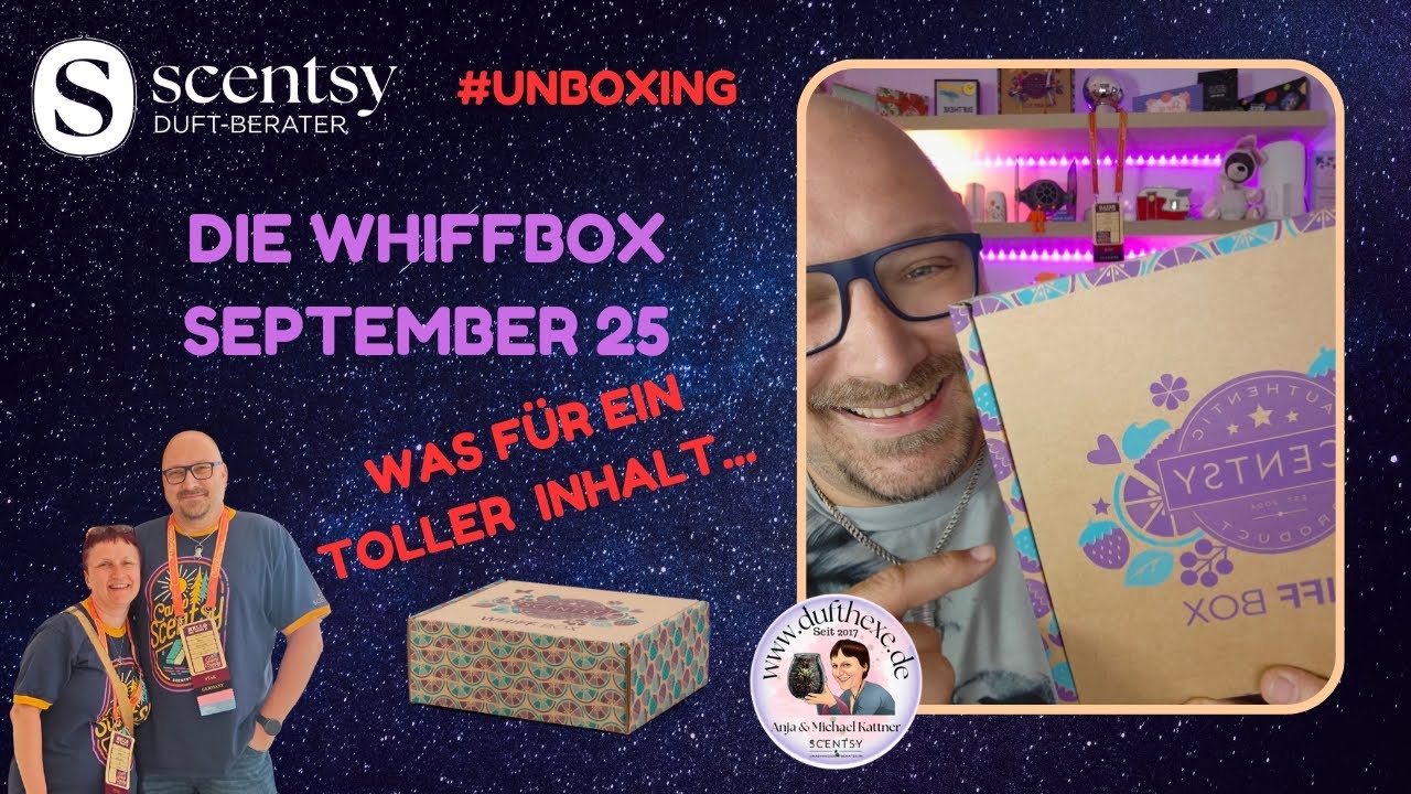 #unboxing | Whiff Box September 25 | Scentsy Deutsch