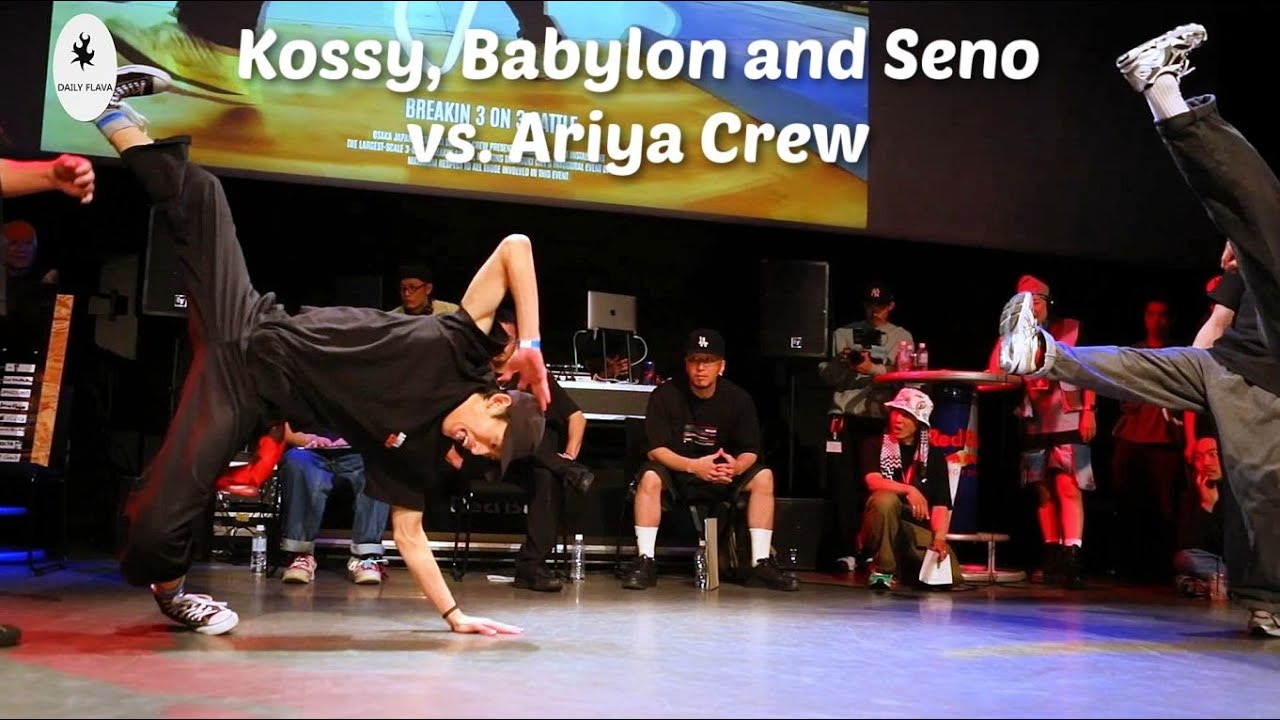 赫 (Babylon, Kossy, and Seno) vs. Ariya Crew. Top 16. The Highest 2024