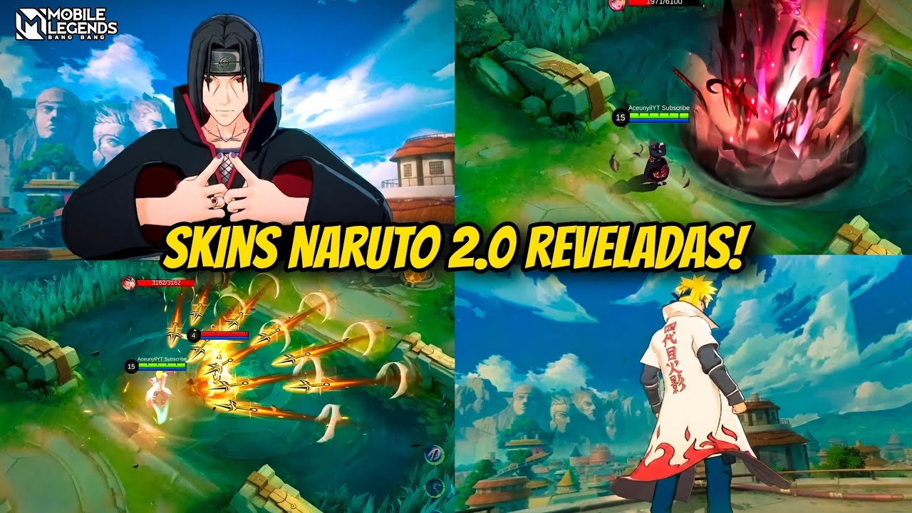 YA SALIERON LAS NUEVAS SKINS DE NARUTO Y SON INCREIBLES!😱| MOBILE LEGENDS ESPAÑOL 2026
