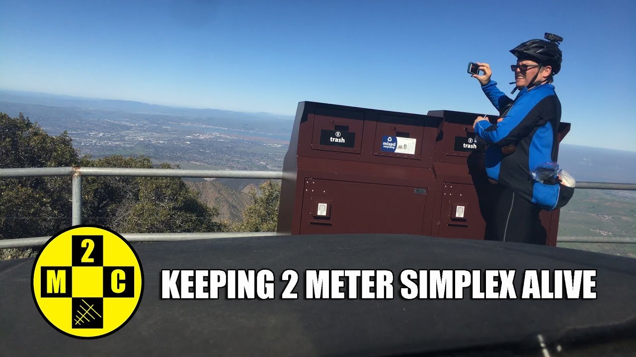 KEEPING 2METER SIMPLEX ALIVE 146.520 FROM Mt DIABLO
