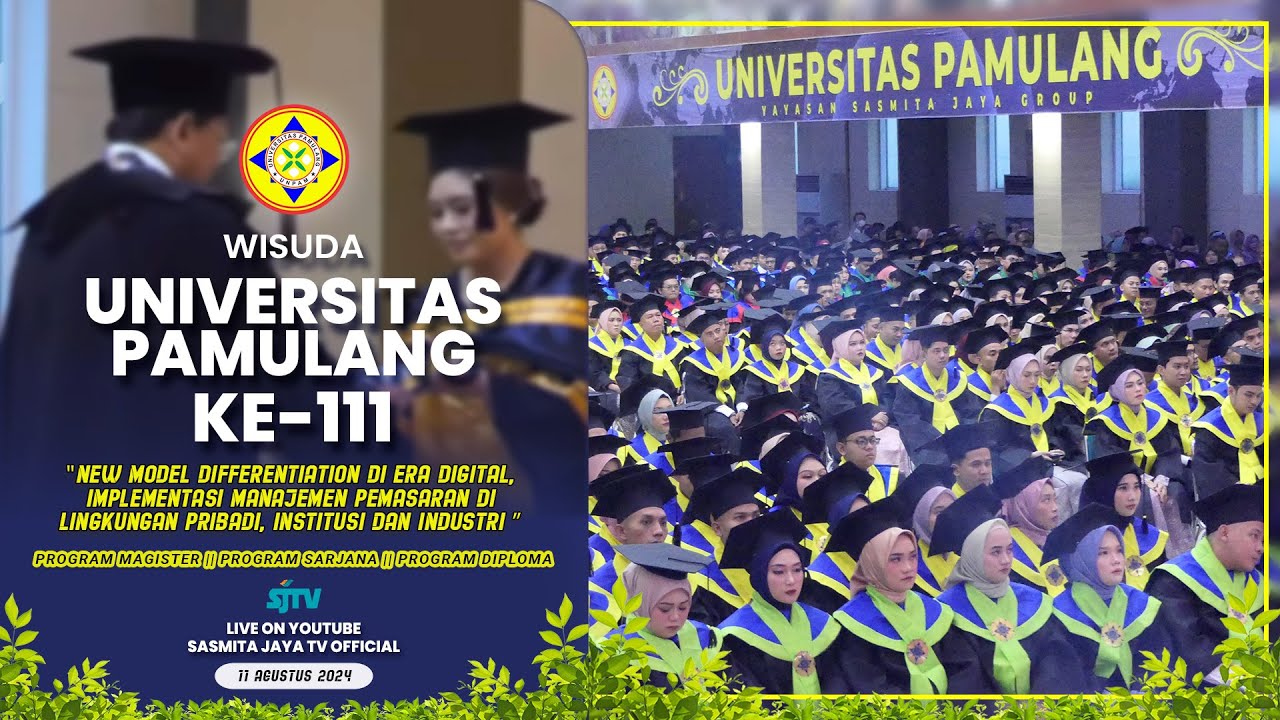 Wisuda Universitas Pamulang ke-111