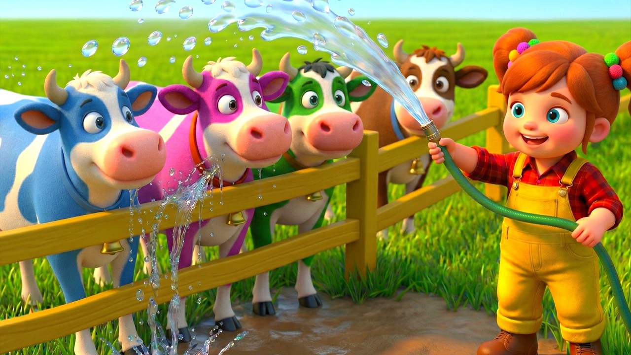 Old MacDonald Had a Farm Morning with Zoo Animals!🦒 3D Cartoon for Kids | Animal Song | Animal Sound