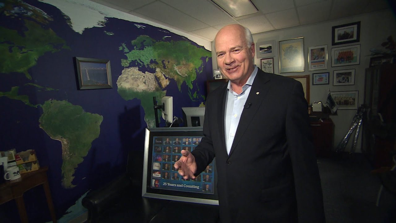 Inside Peter Mansbridge's Office