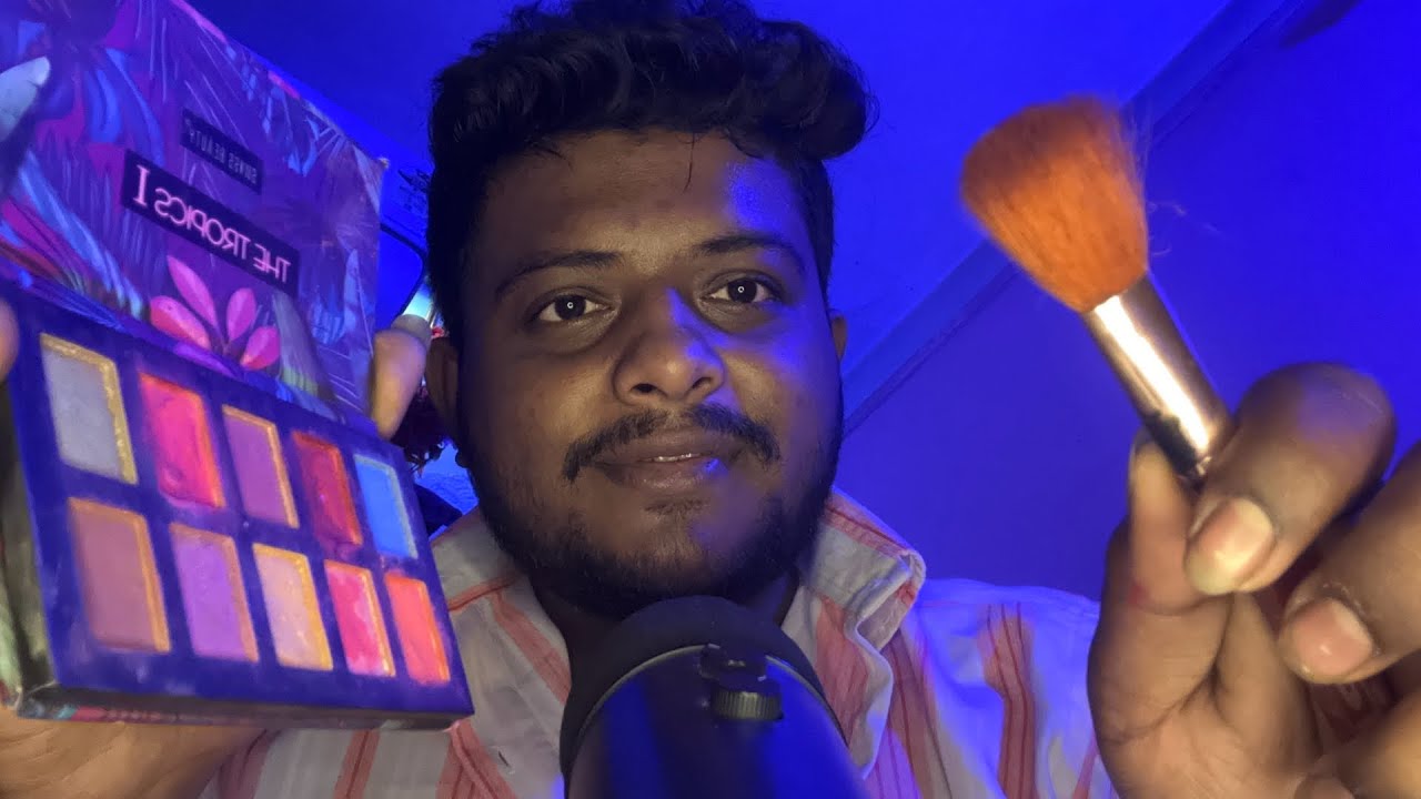 ASMR Indian Makeup Application 💄