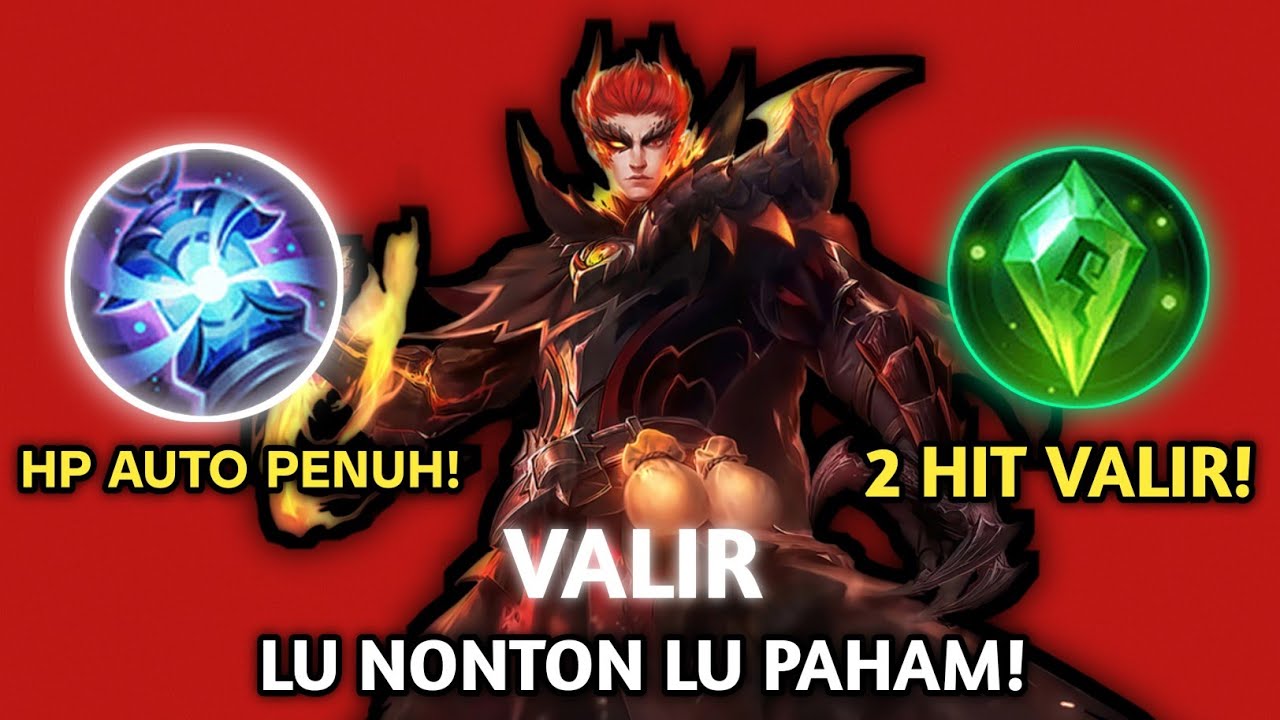 SETTING EMBLEM DAN BUILD VALIR TERSAKIT 2025 – AUTO SAVAGE & DAMAGE SAKIT BANGET!