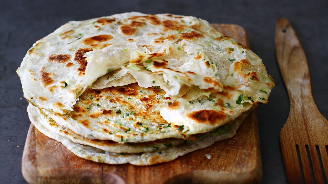 Lipii cu verdețuri - coapte la tigaie - se desfac foi-foițe, super delicioase!
