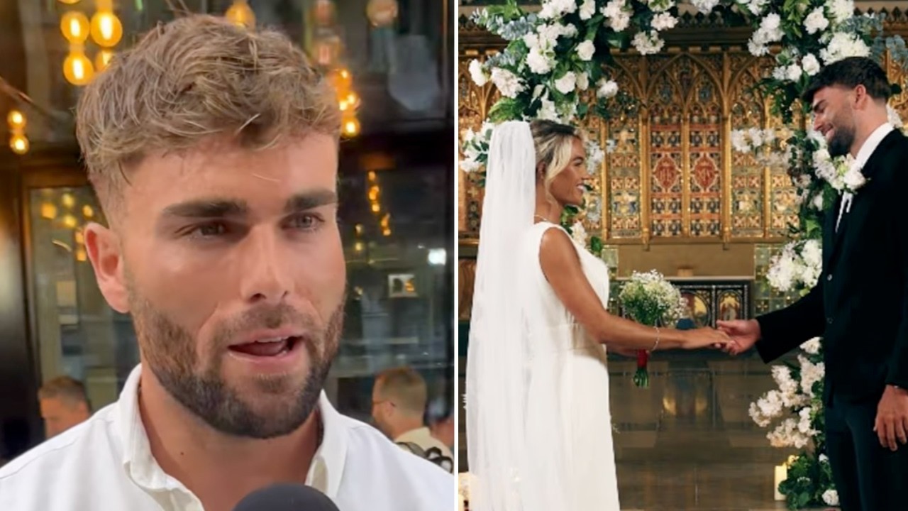 Tom Clare Reacts To Molly Smith Wearing Her Wedding Dress